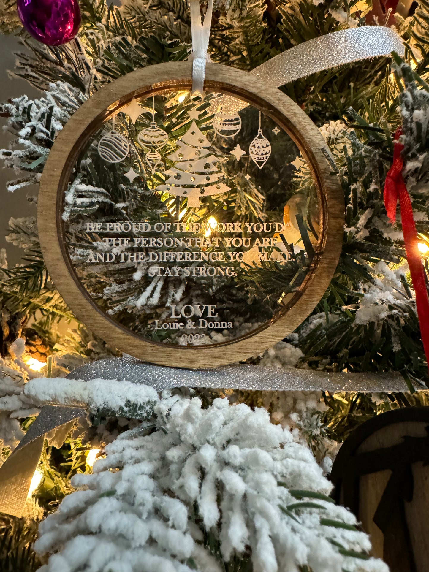 Custom and Acrylic Ornaments