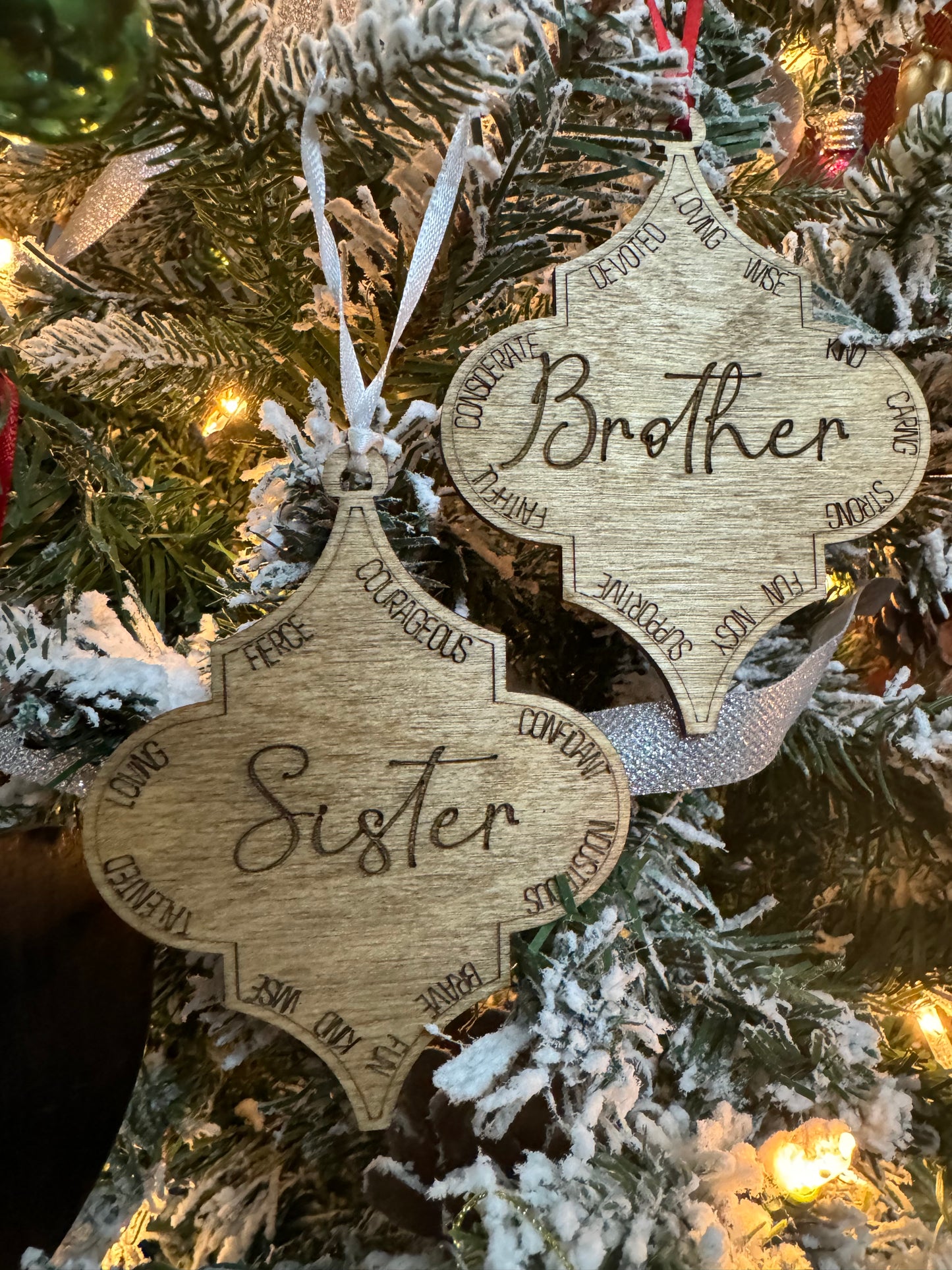 Custom and Acrylic Ornaments