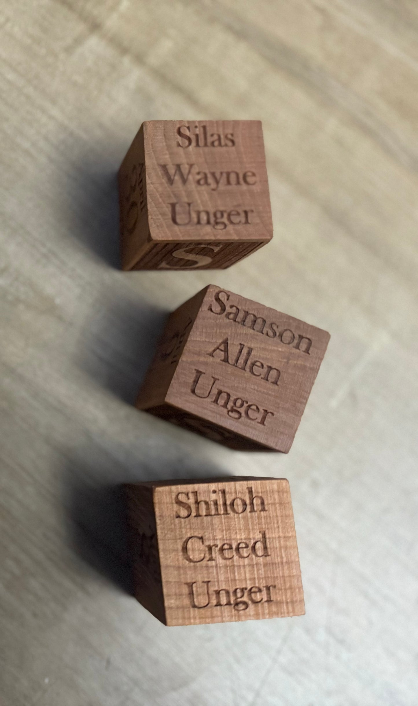 Baby Birth/Baptism Details Blocks