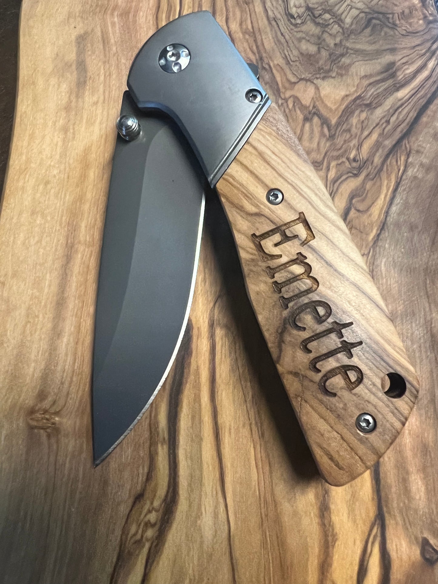 Engraved Knife