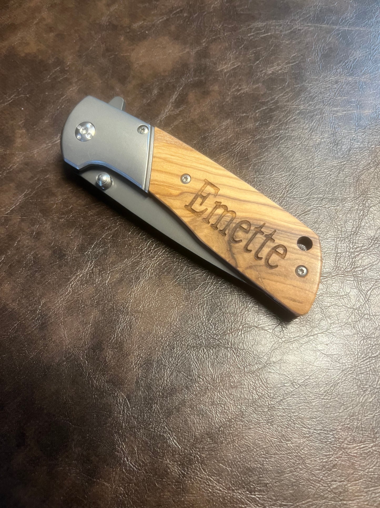 Engraved Knife