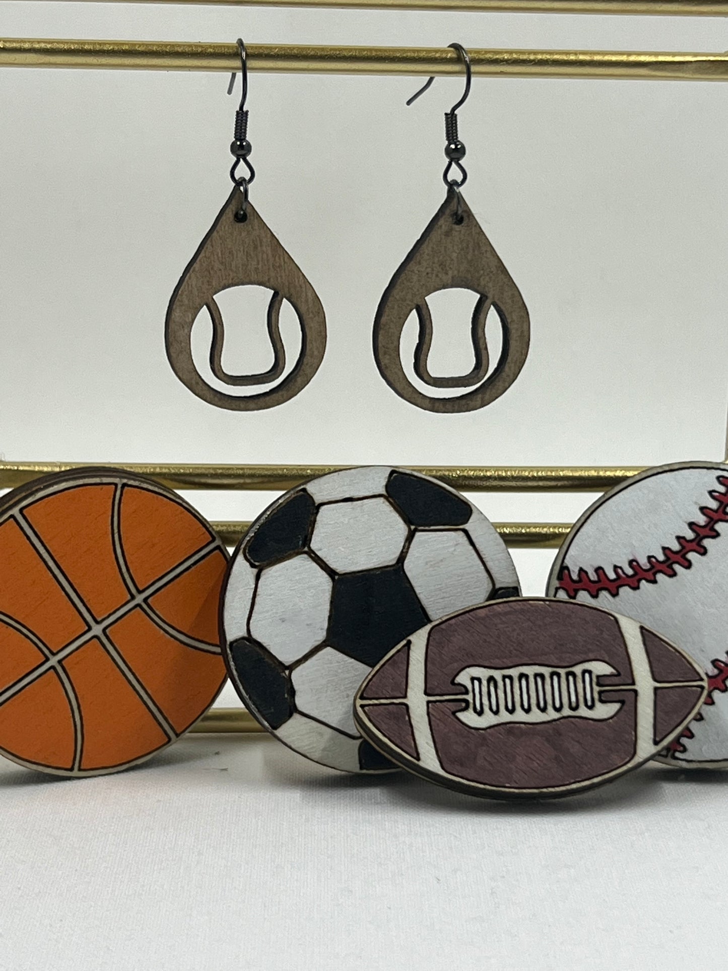 Sports Symbol Earrings