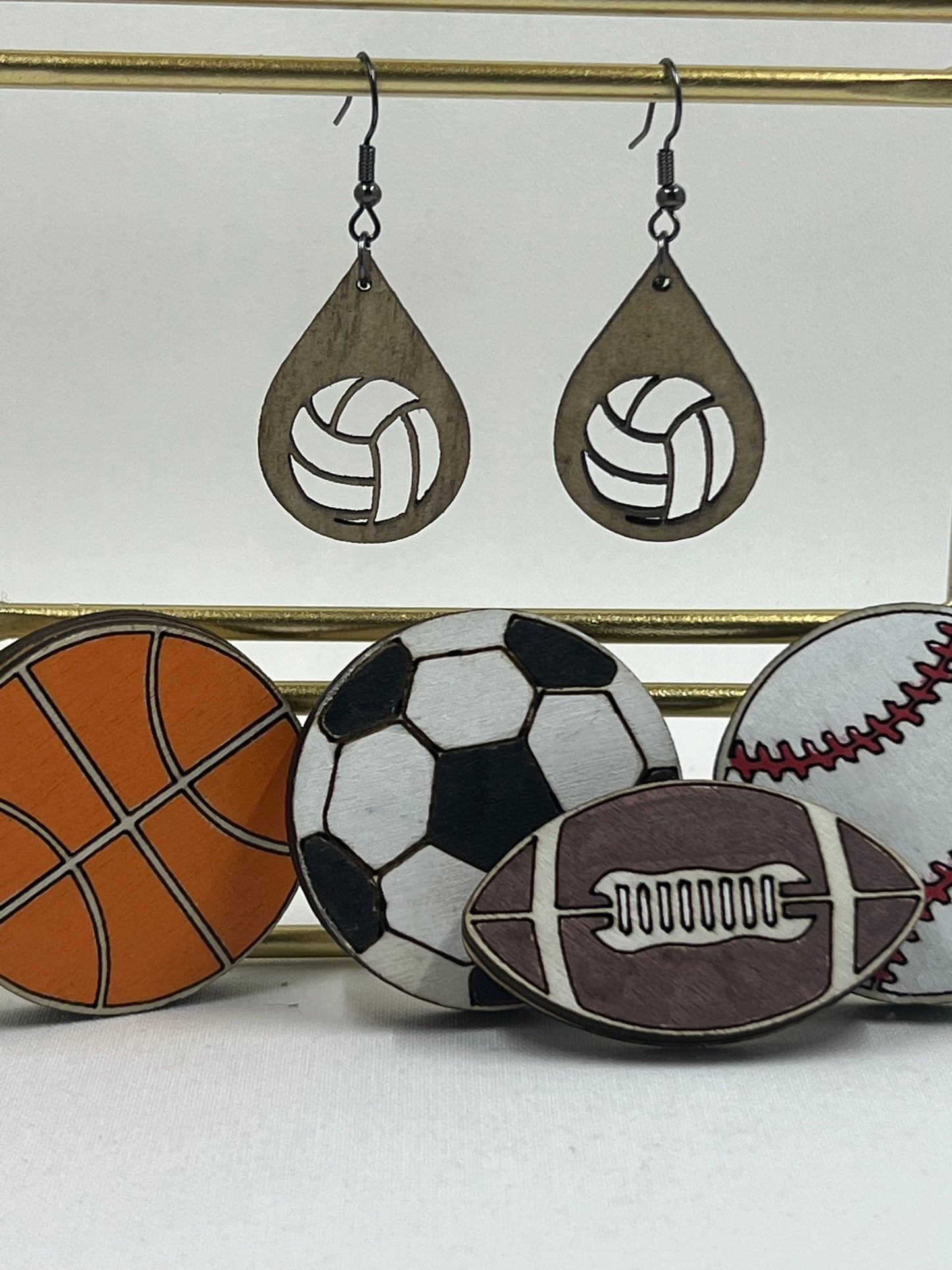 Sports Symbol Earrings