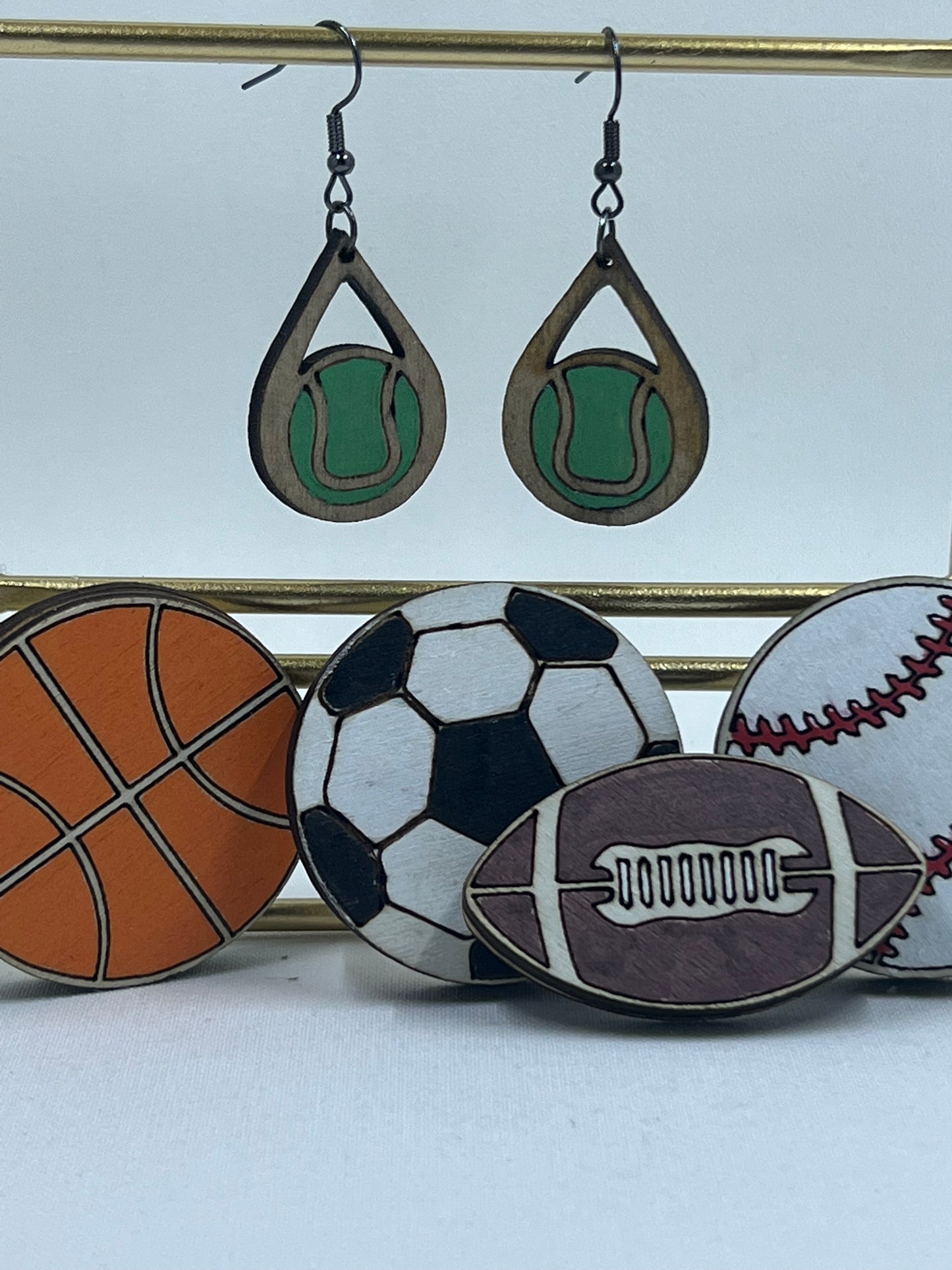 Sports Symbol Earrings