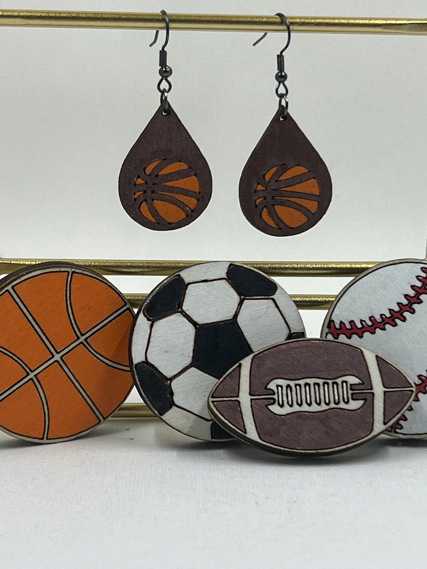 Sports Symbol Earrings