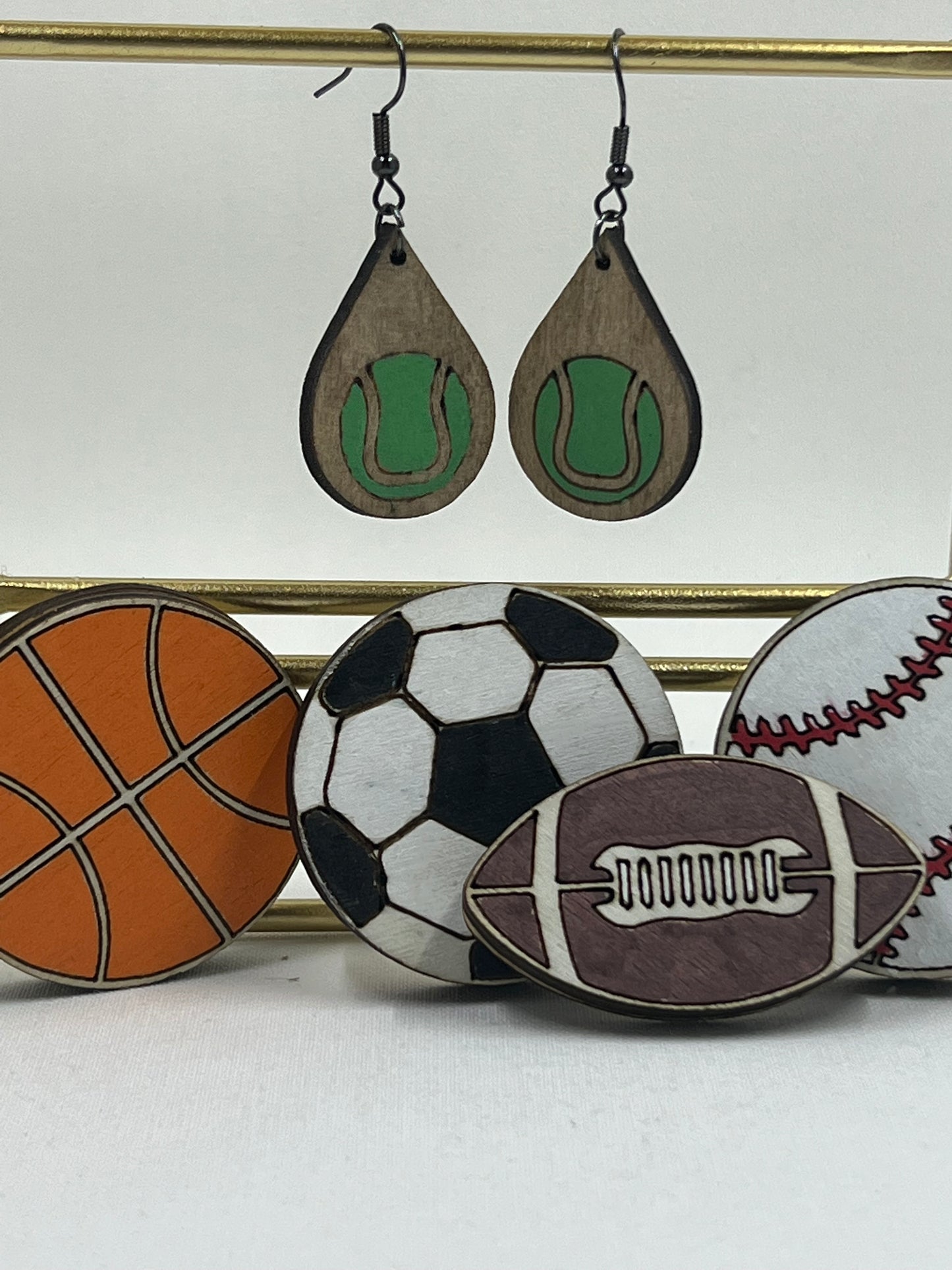 Sports Symbol Earrings