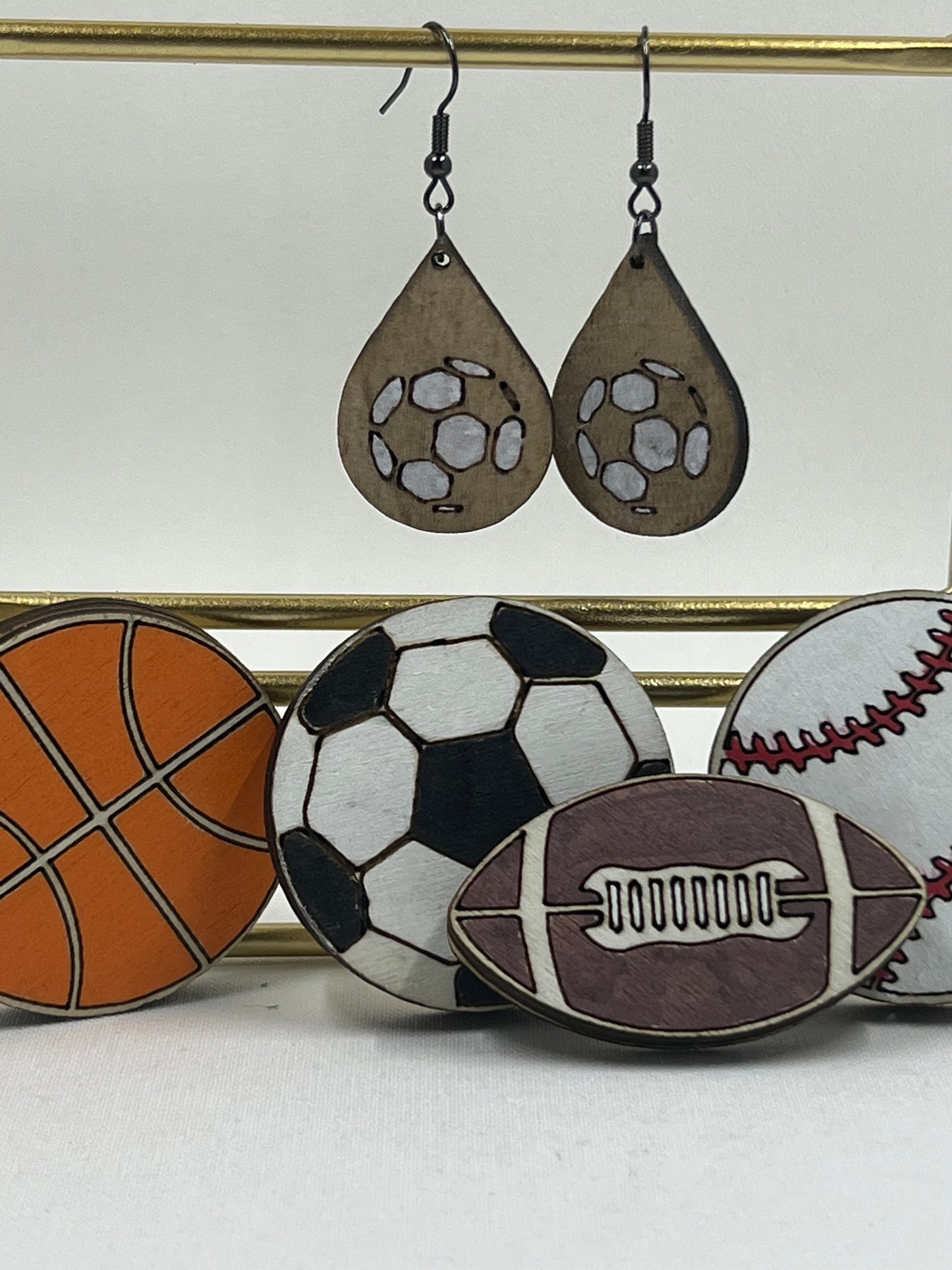 Sports Symbol Earrings