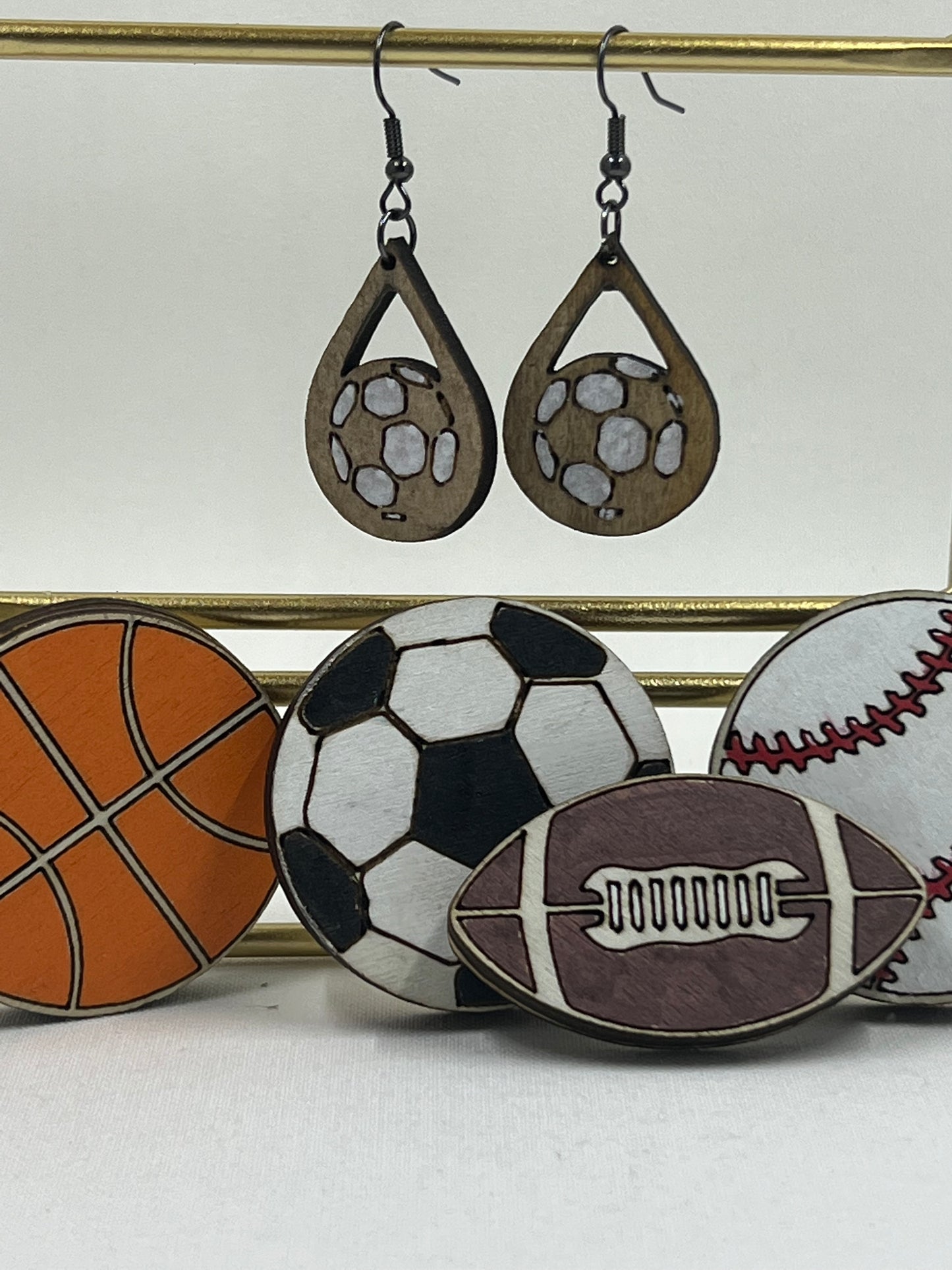 Sports Symbol Earrings