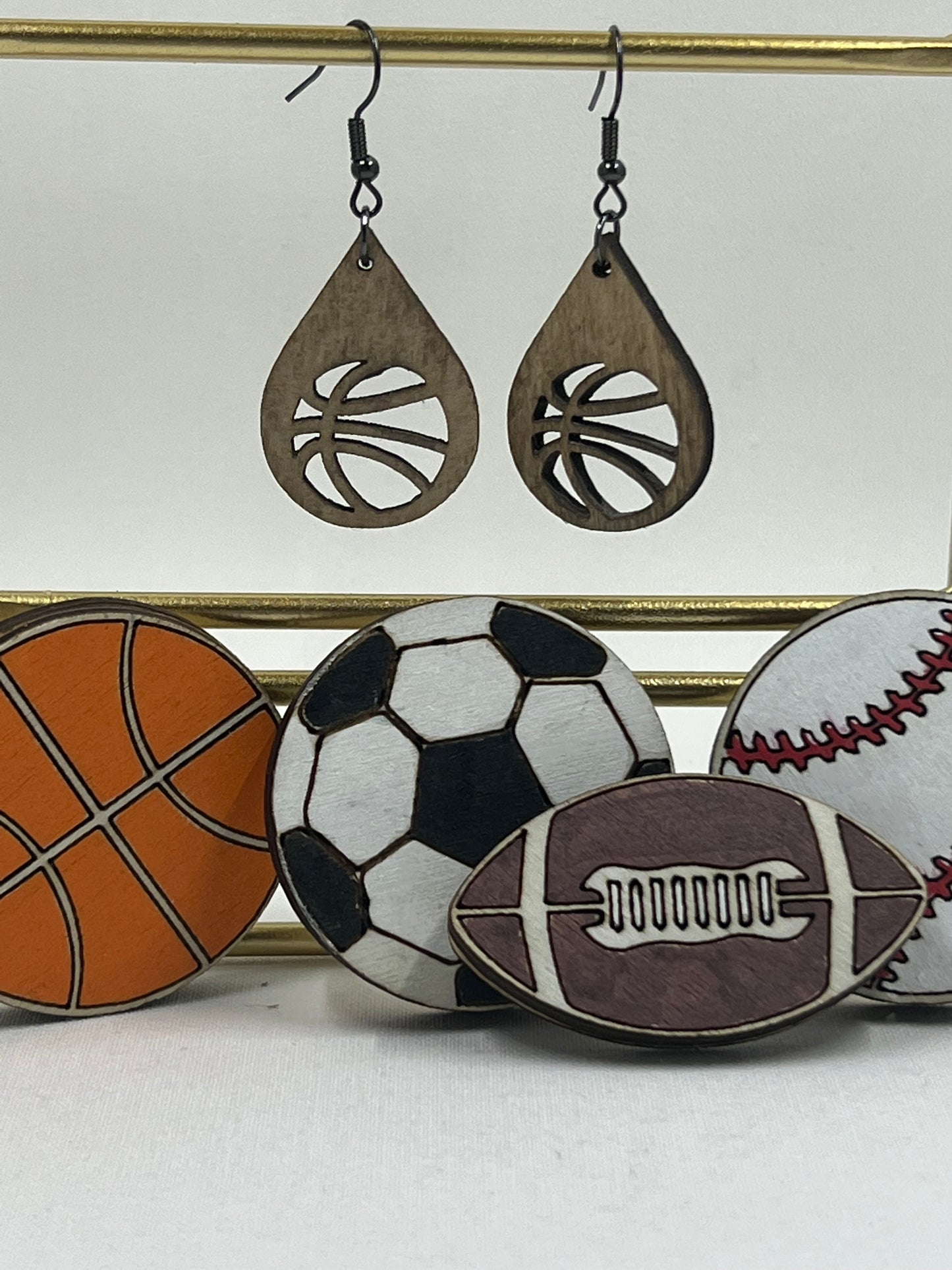 Sports Symbol Earrings