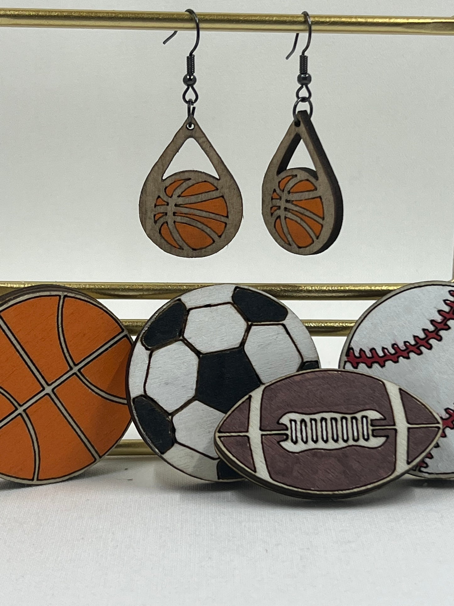 Sports Symbol Earrings