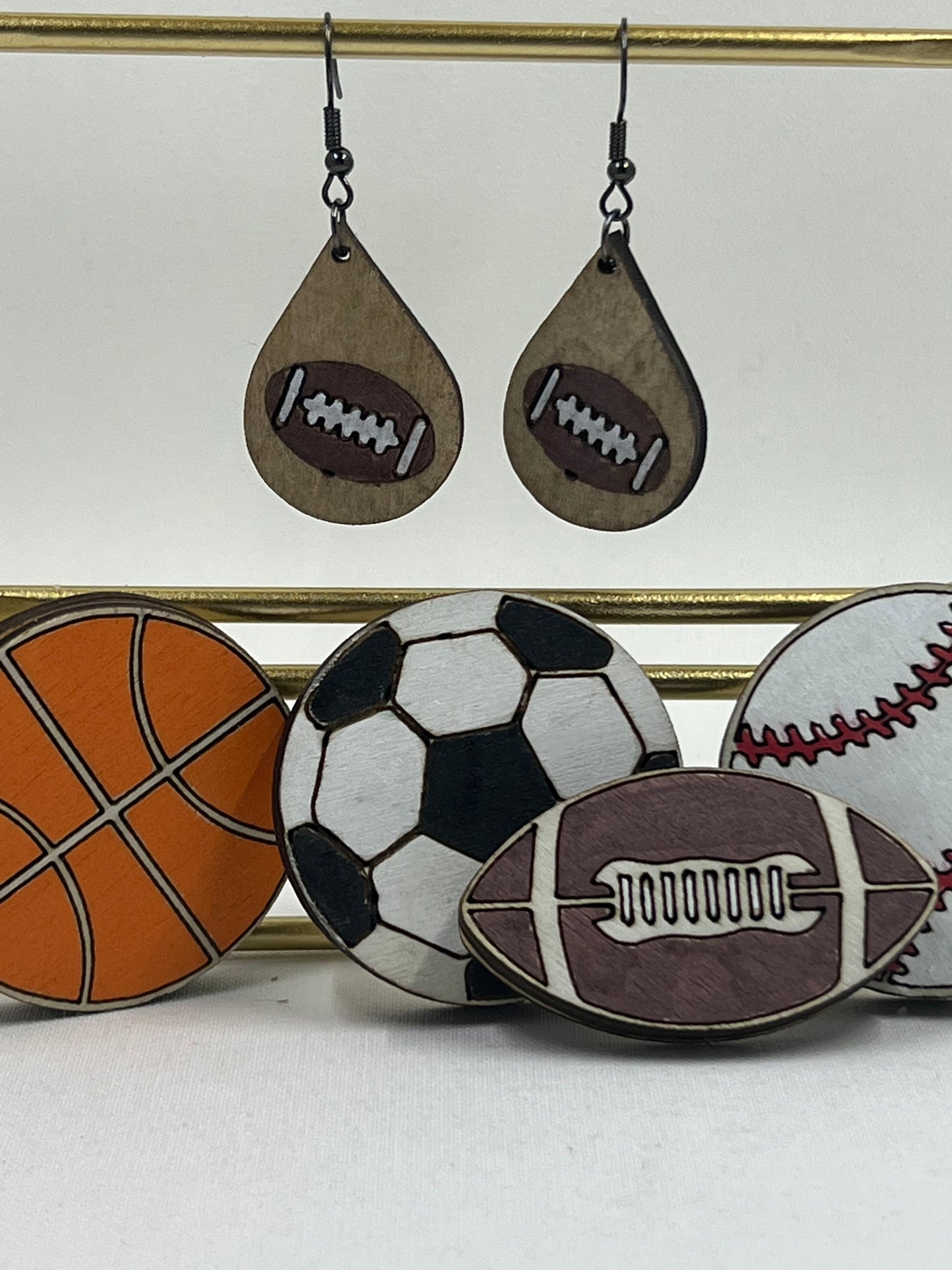 Sports Symbol Earrings