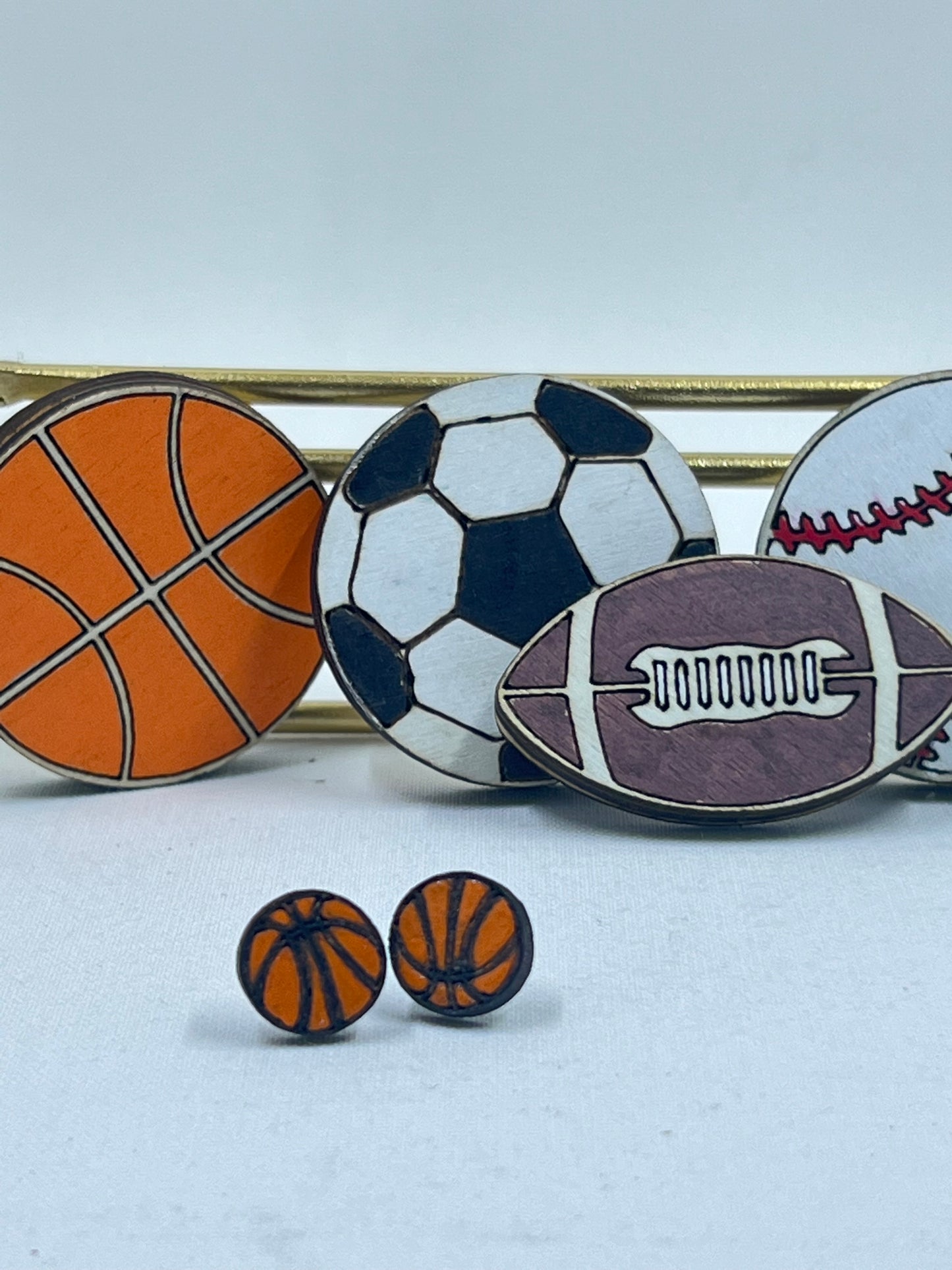 Sports Symbol Earrings