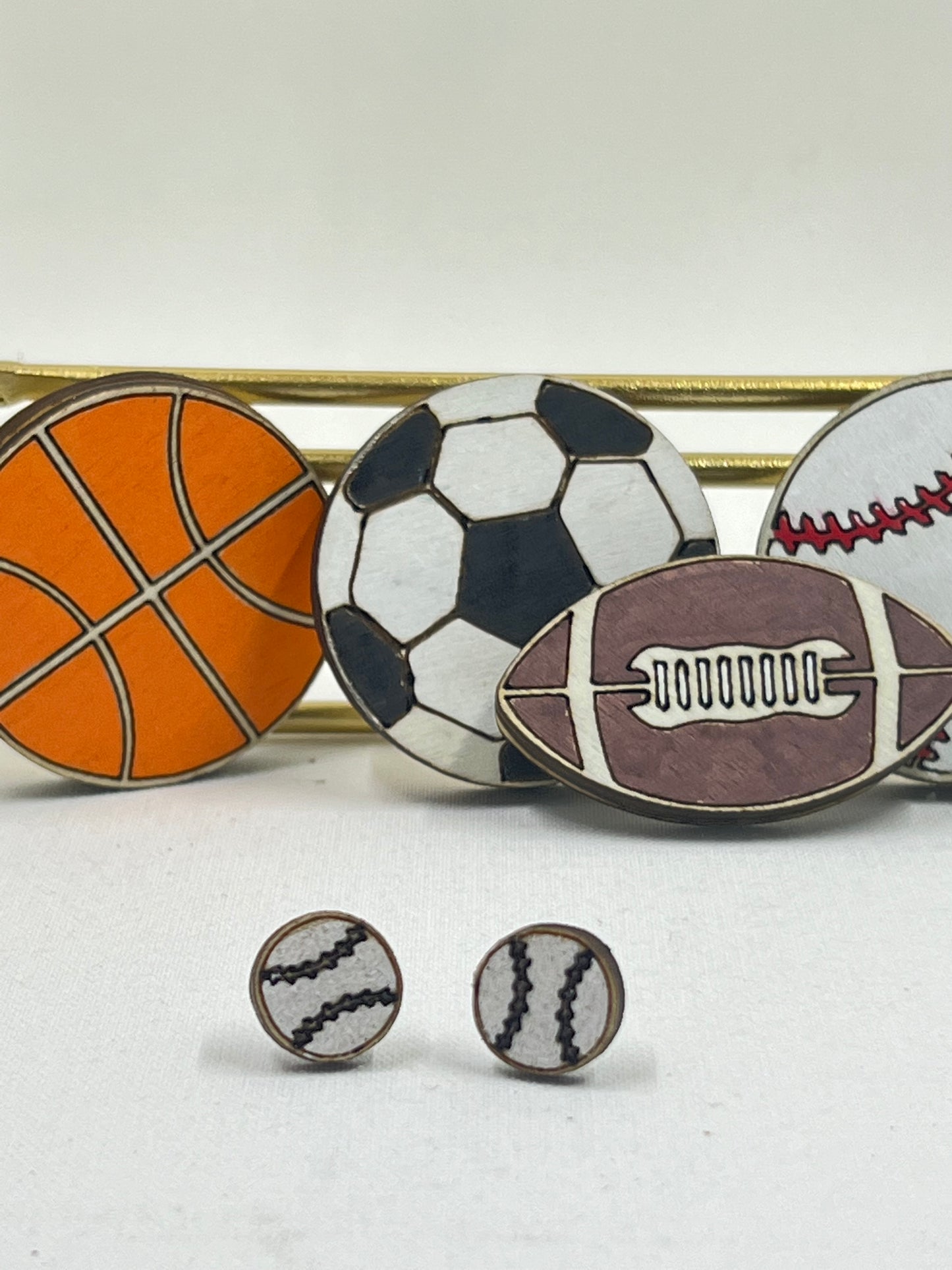 Sports Symbol Earrings