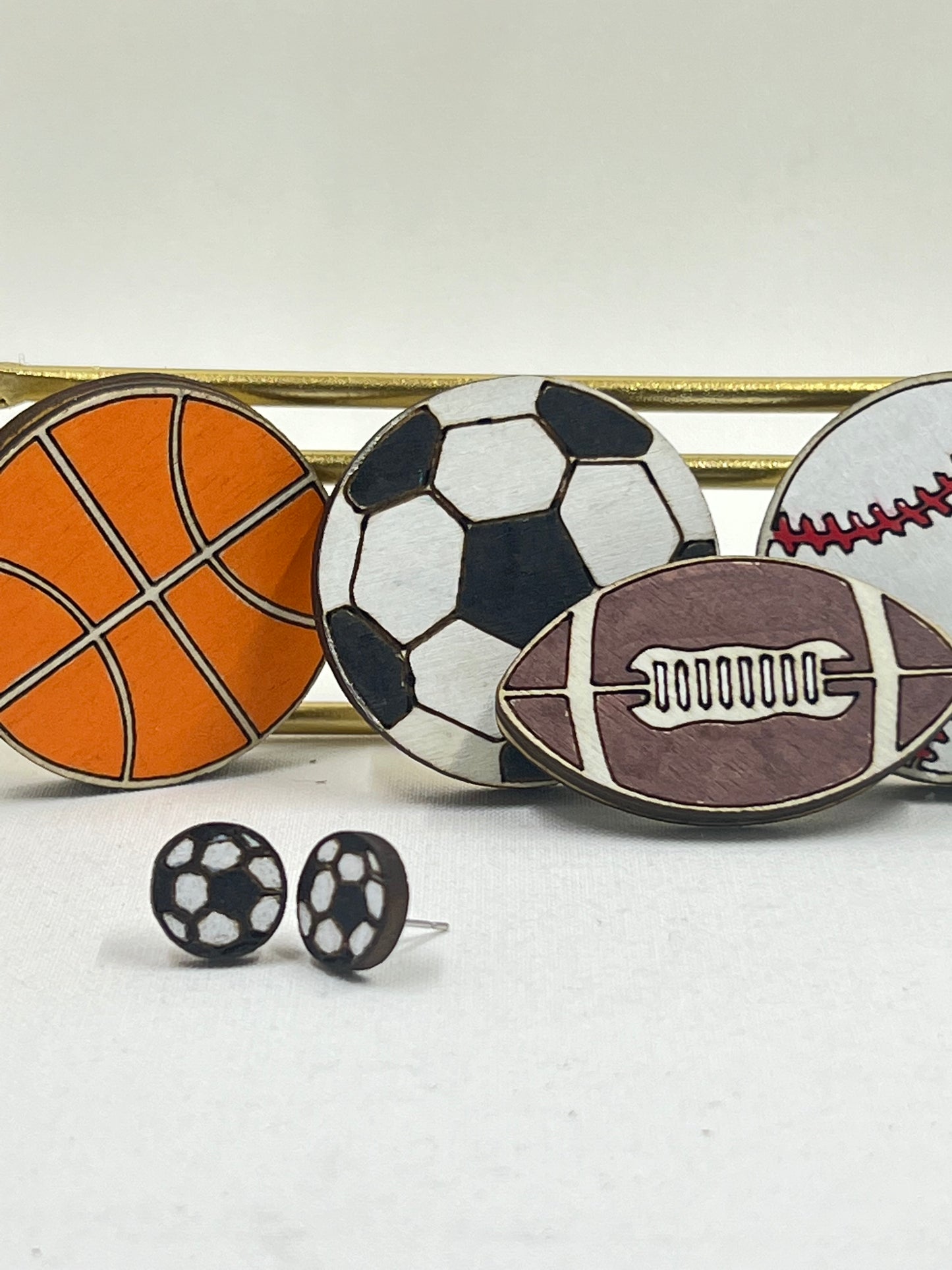 Sports Symbol Earrings