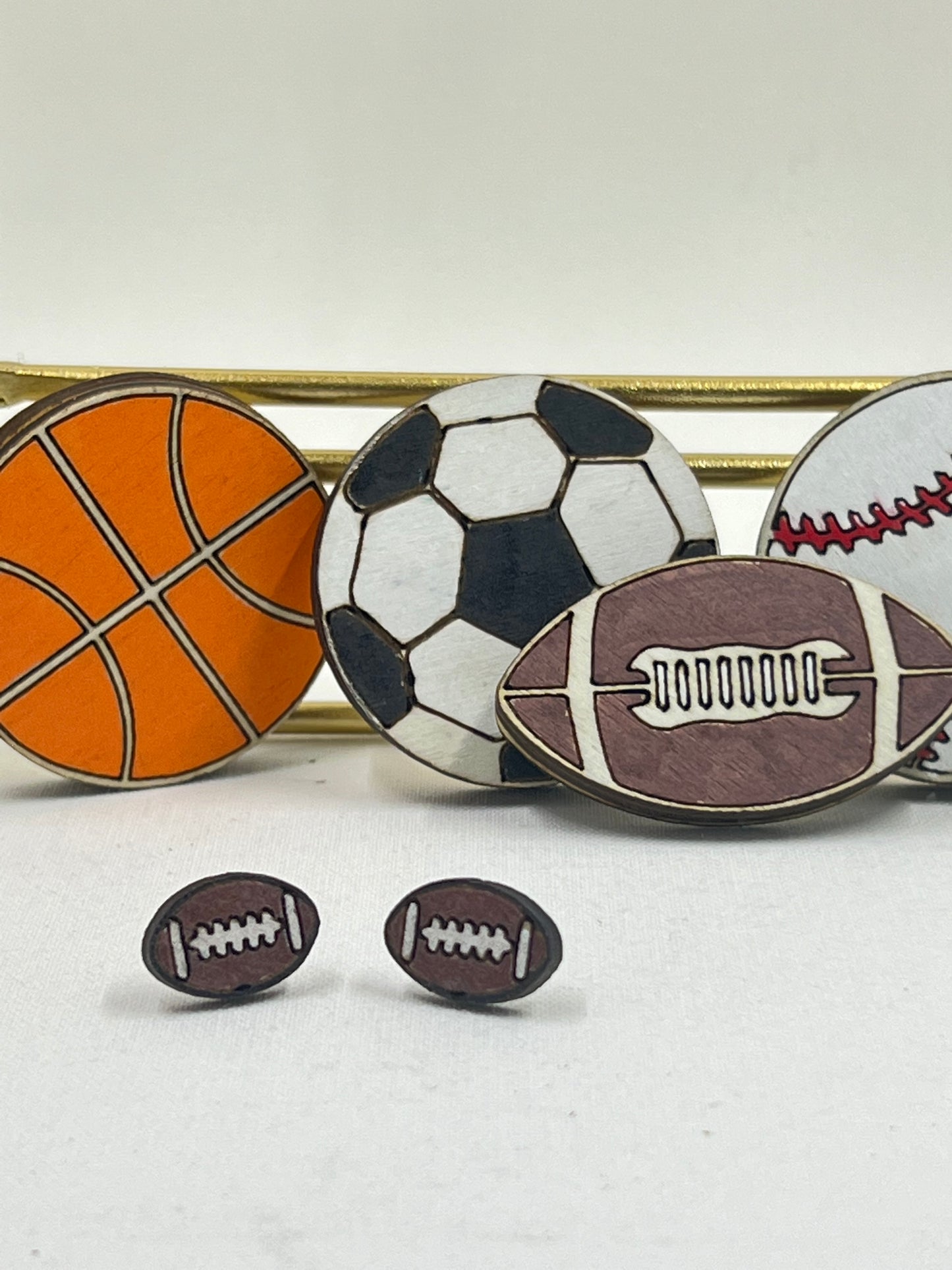 Sports Symbol Earrings