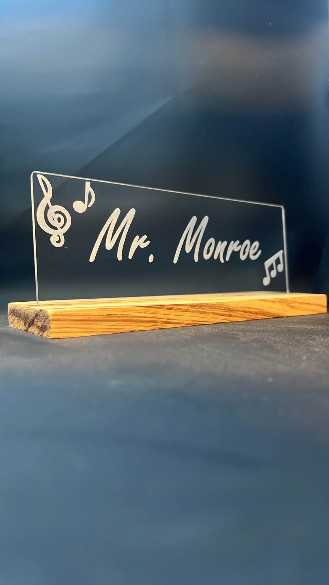 Desk Name Plate